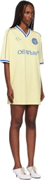 Off-White Yellow Soccer Minidress