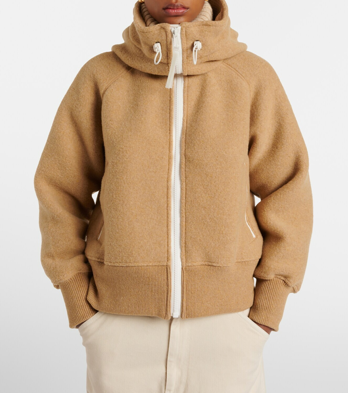 Canada Goose Chilliwack wool-blend fleece bomber jacket