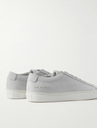 Common Projects - Achilles Nubuck Sneakers - Gray