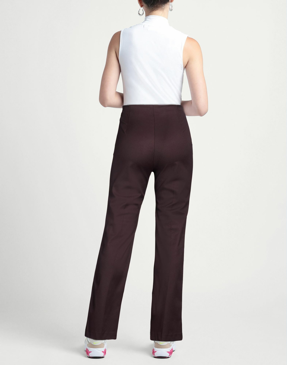 Alessia Santi Womens Pants Plum
