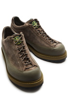 Stone Island Suede Sneakers Green