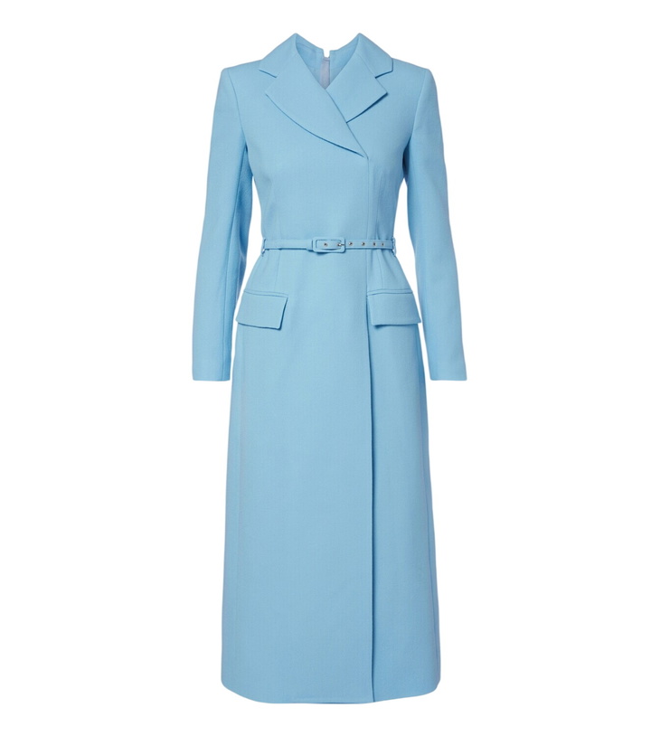 Photo: Emilia Wickstead Kalonice wool crêpe midi dress