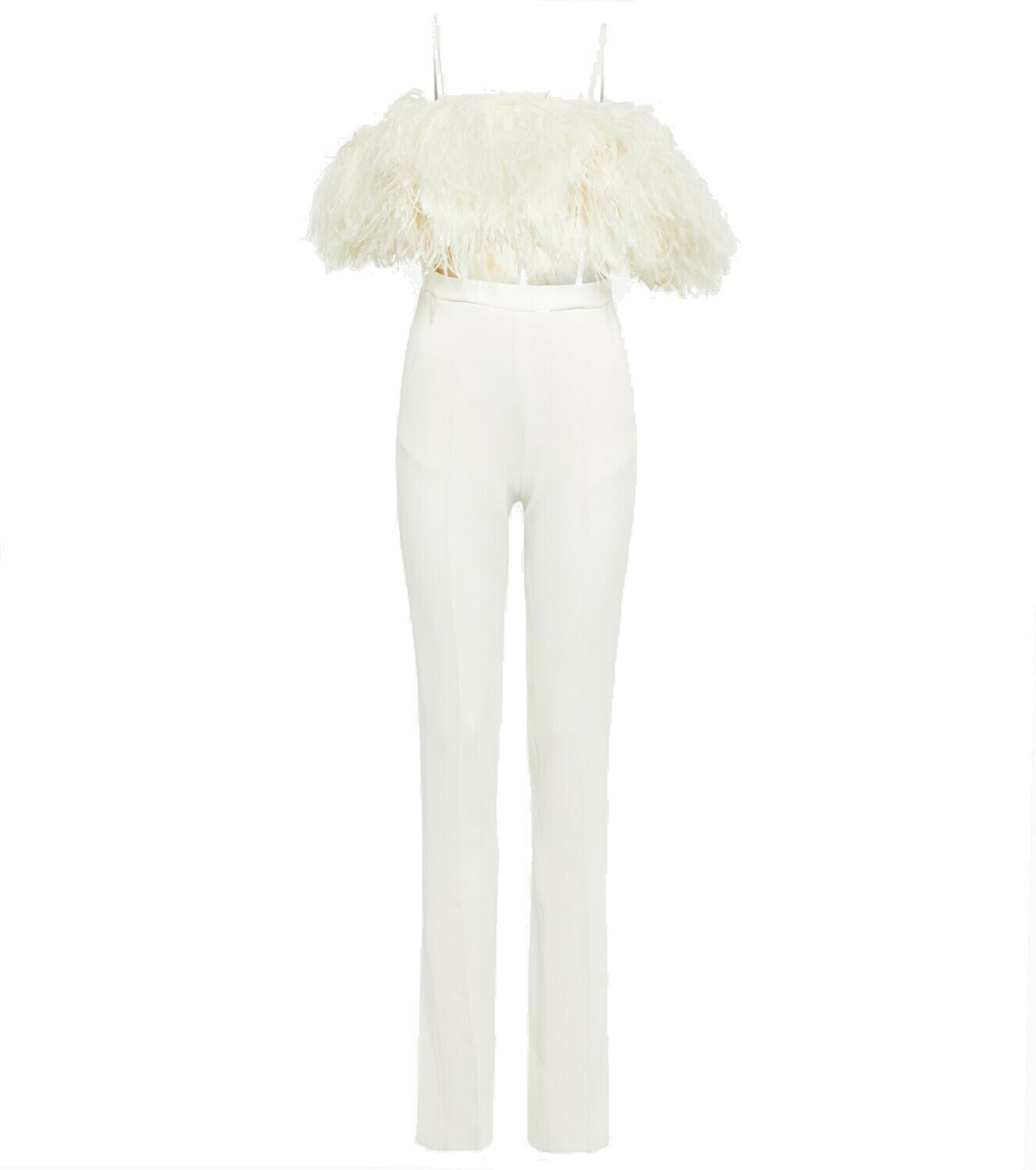 David Koma Sequined cutout cady jumpsuit David Koma