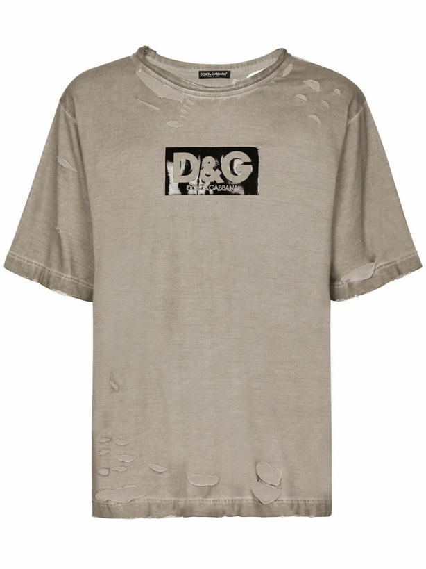 Photo: DOLCE & GABBANA - Logo T-shirt