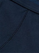 Schiesser - Karl Heinz Three-Pack Cotton Boxer Briefs - Blue