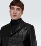 Prada Tailored leather jacket