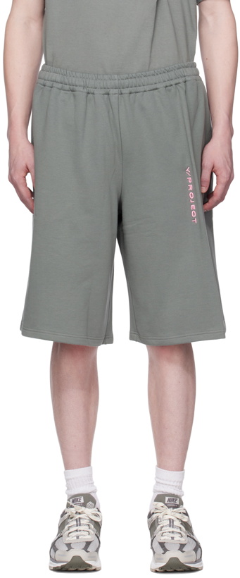 Photo: Y/Project Gray Pinched Shorts