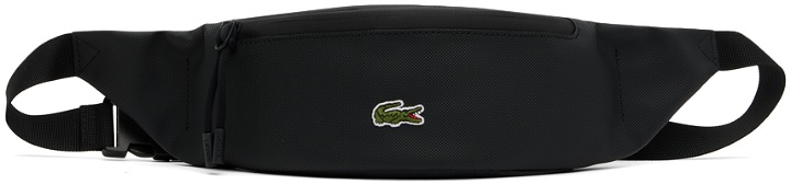 Photo: Lacoste Black Embroidered Pouch