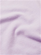 Stone Island Junior - Logo-Appliquéd Cotton Sweater - Purple