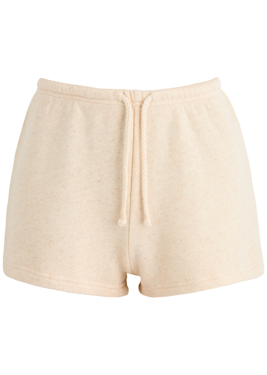 American Vintage Itonay Cotton-blend Shorts Cream