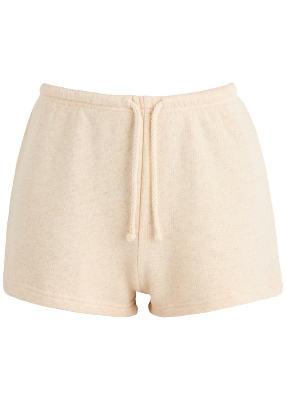 Photo: American Vintage Itonay Cotton-blend Shorts Cream