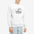 Dime Men's Cursive Power Sweatshirt in Ash