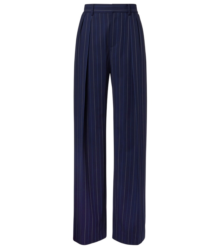 Photo: Ralph Lauren Collection Jody wool wide-leg pants
