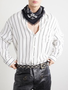 Enfants Riches Déprimés - Printed Wool and Silk-Blend Scarf