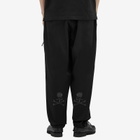 MASTERMIND WORLD Men's Belted Easy Fit Trousers in Black
