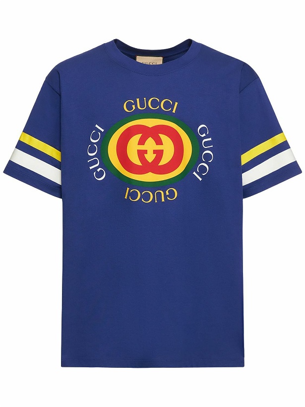 Photo: GUCCI - Logo Cotton Over T-shirt