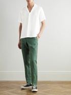 Orlebar Brown - Griffon Tapered Linen Trousers - Green