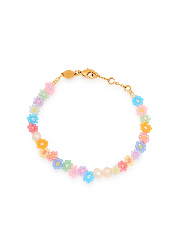 Photo: Anni LU Fleur 18kt Gold-plated Bracelet - Multicoloured - One Size