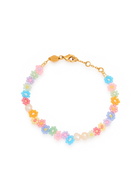 Anni LU Fleur 18kt Gold-plated Bracelet - Multicoloured - One Size