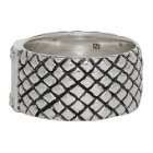 Stolen Girlfriends Club Silver Wide Band Snake Ring