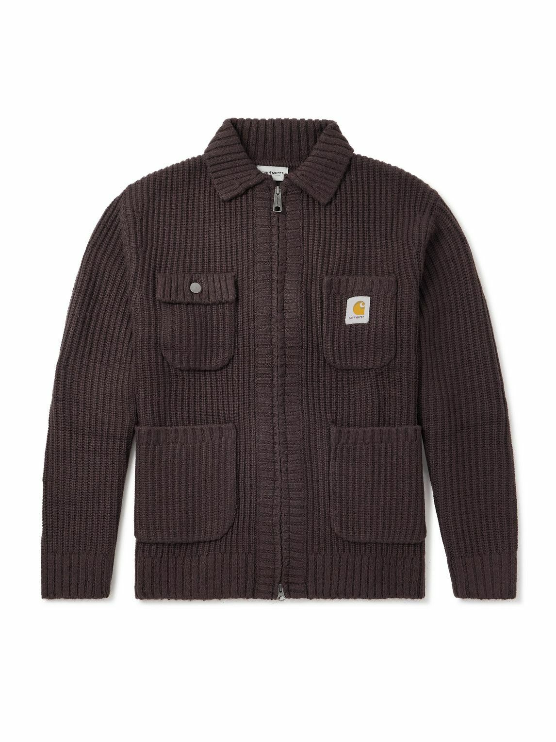 Carhartt WIP - Medford Brushed-Knit Cardigan - Brown Carhartt WIP