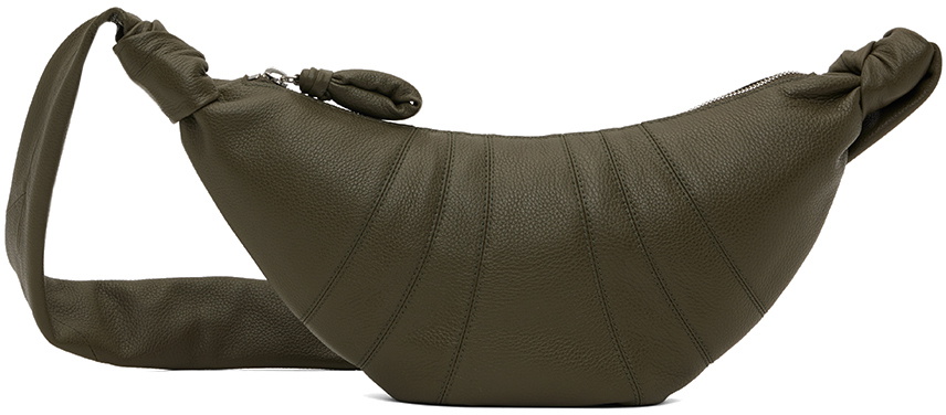 LEMAIRE Green Small Croissant Bag Lemaire