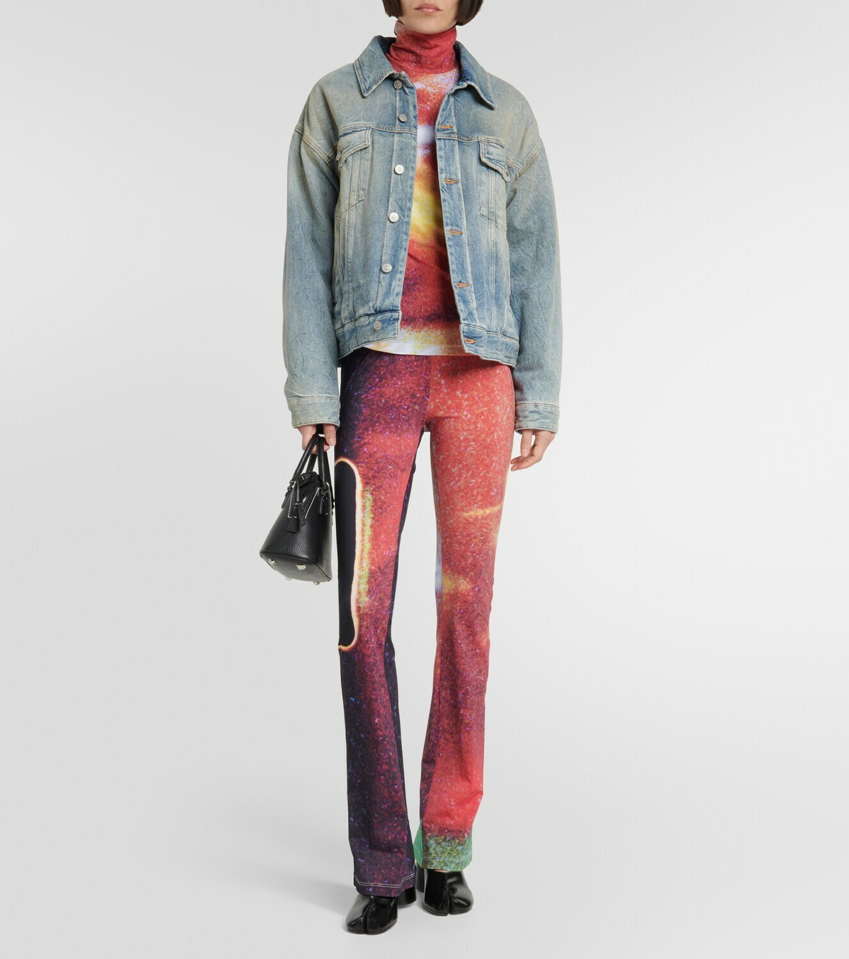 関税・送料込 MM6 MAISON MARGIELA Padded denim ジャケット MM6 Maison Margiela Padded denim jacket MM6 Maison Margiela