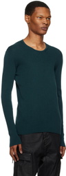 Label Under Construction Blue Ribbed Sweater