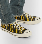Converse - Chuck 70 Zebra-Print Leather High-Top Sneakers - Yellow