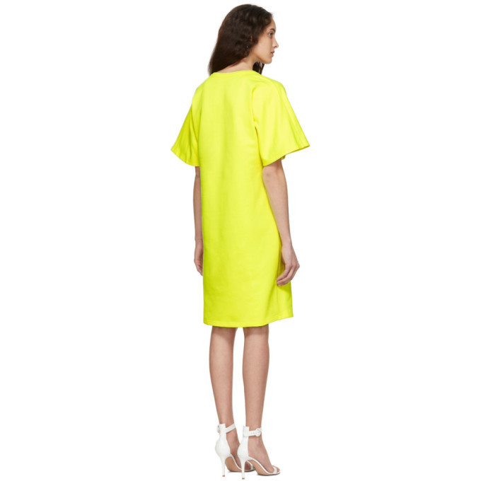 A-Plan-Application Yellow T-Shirt Dress