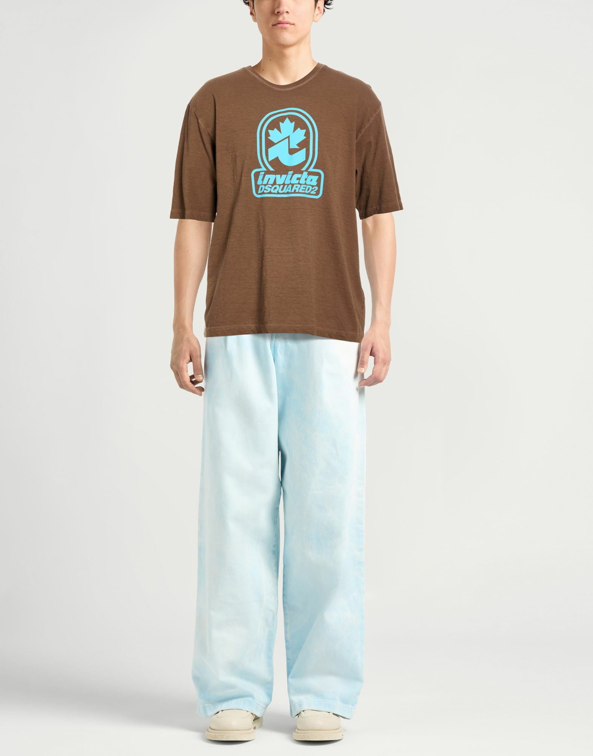 Dsquared2 Mens T-shirt in Brown