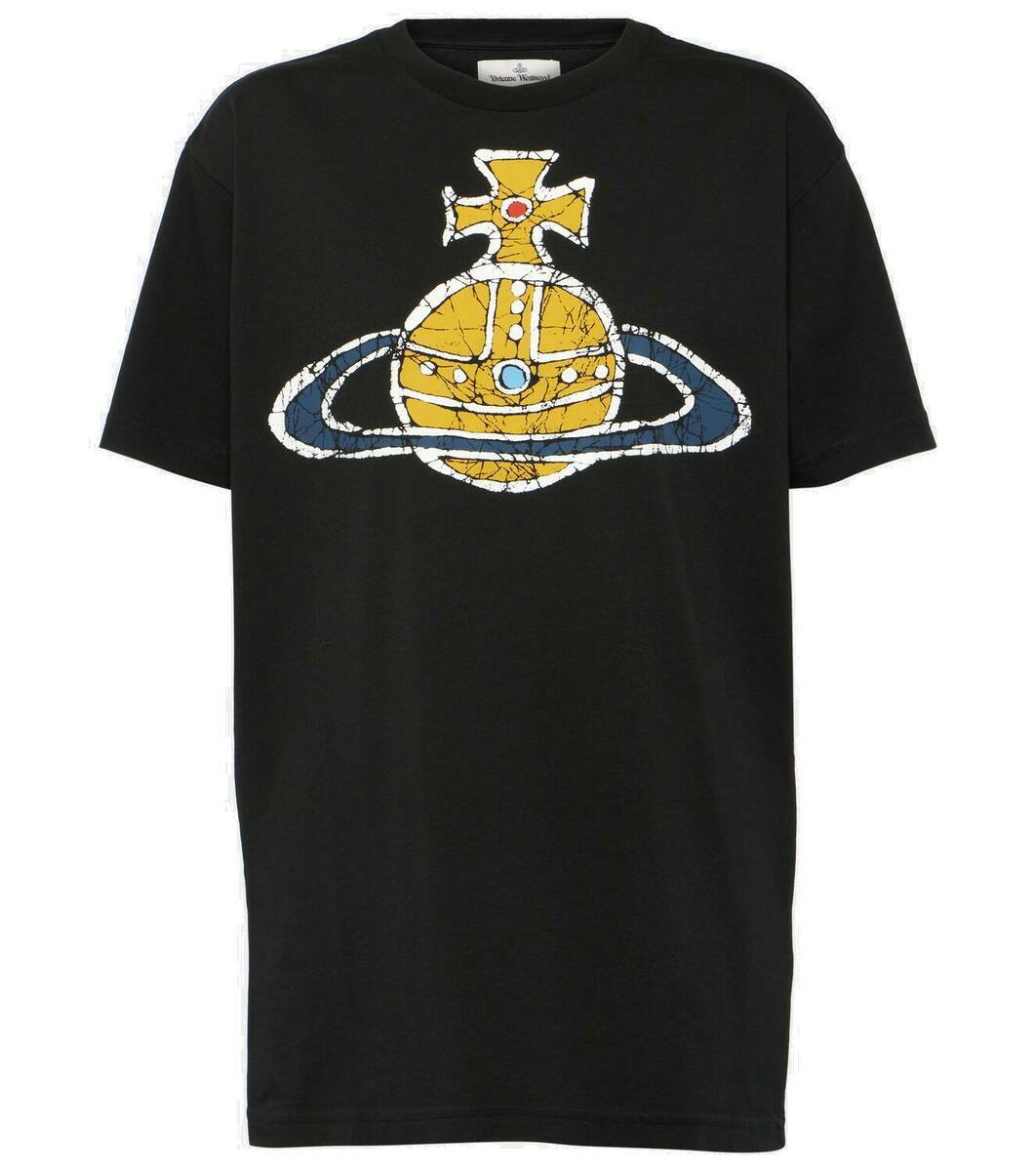 Vivienne Westwood Men's Orb Print Shirt Blue