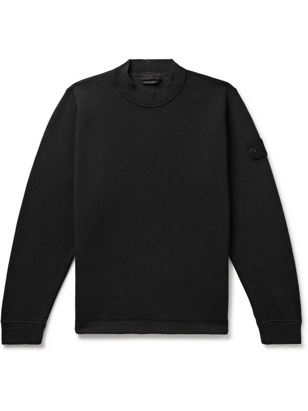 Photo: Stone Island - Ghost Jersey Sweatshirt - Black