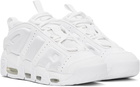 Nike White Air More Uptempo Low Sneakers