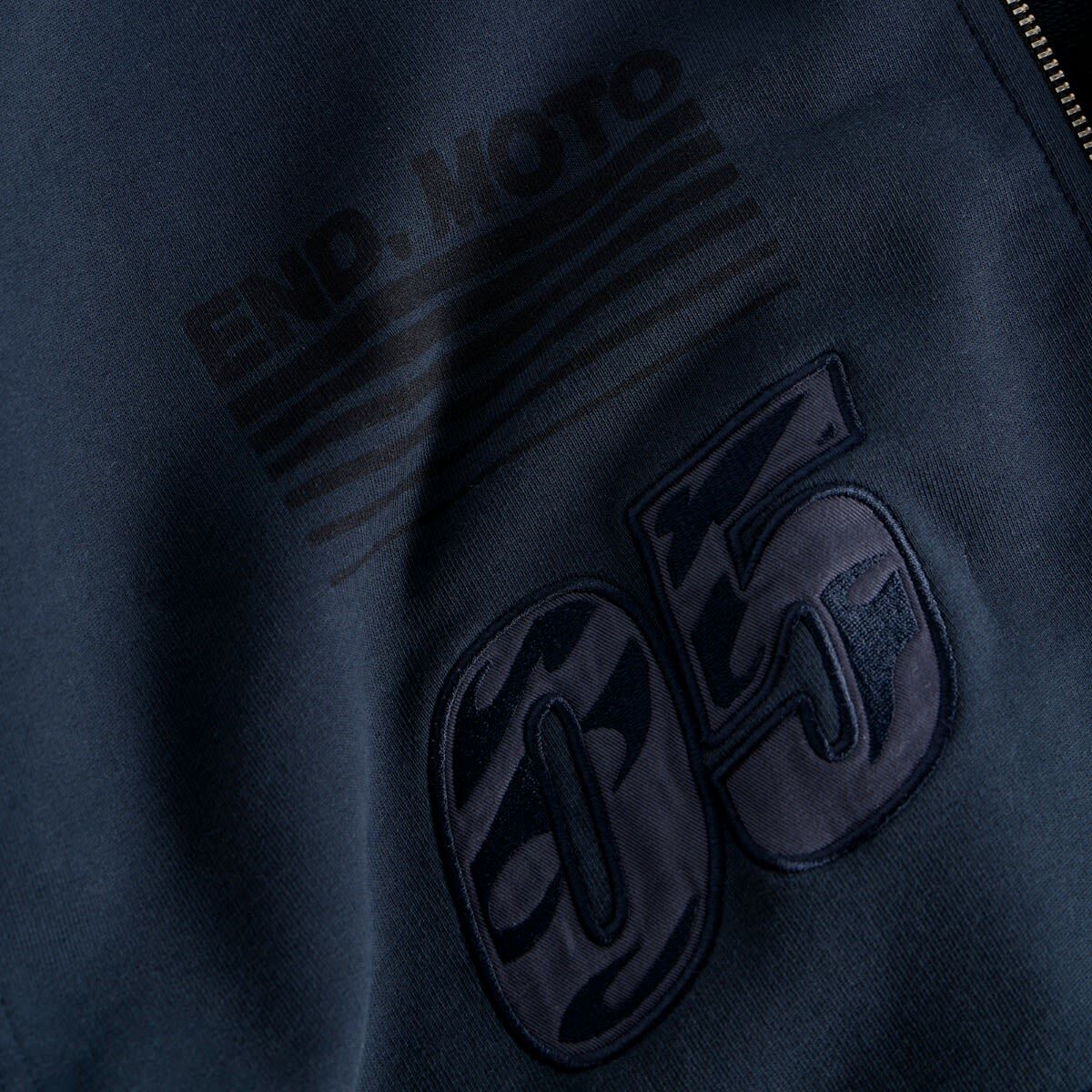 END. Pit Crew Hoodie in Navy