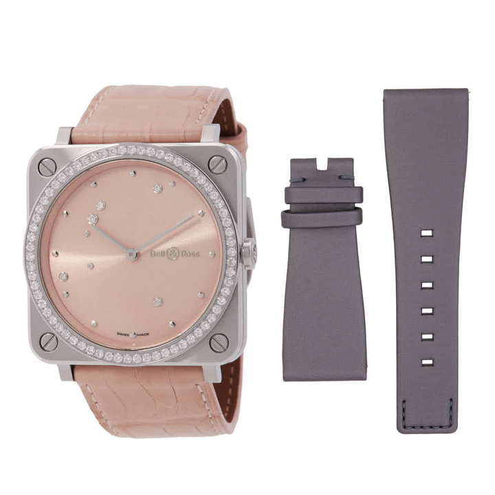 Photo: Bell and Ross Quartz Ladies Watch BRS-EP-ST-LGD/SCR
