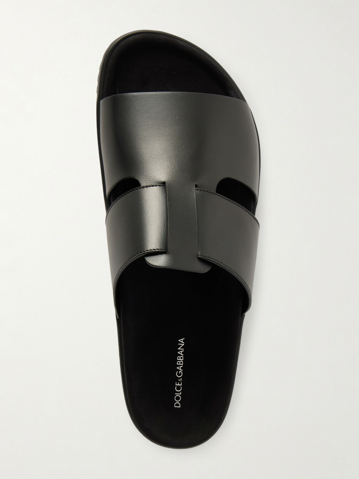 Dolce&Gabbana - Leather Sandals - Black Dolce & Gabbana