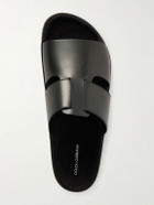 Dolce&Gabbana - Leather Sandals - Black