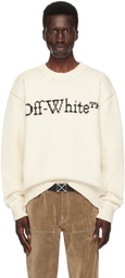 Off-White Off-White Big Bookish Sweater