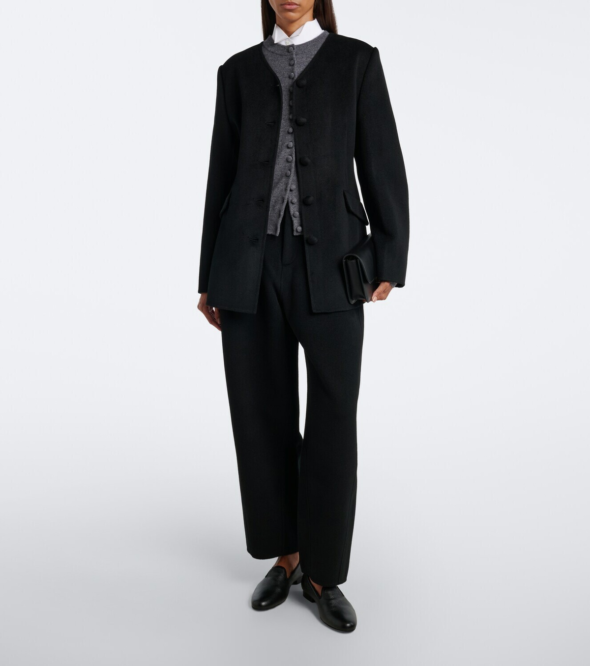 Lisa Yang Doublé wool and cashmere blazer