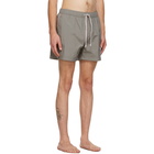 Thom Browne Grey Drawcord Swim Shorts