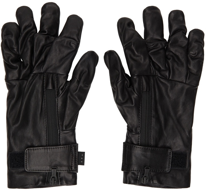 Photo: The Viridi-anne Black Leather Gloves