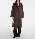 Velvet Lafayette wool-blend coat