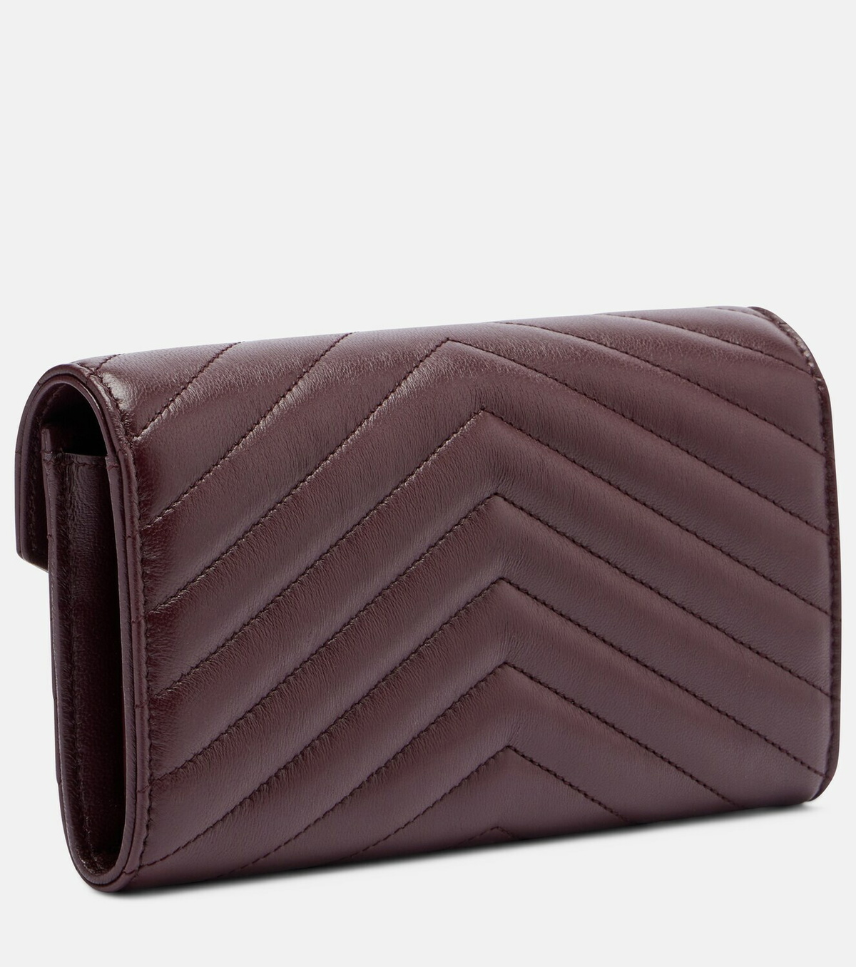 Saint Laurent Cassandre matelassé leather wallet
