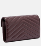 Saint Laurent Cassandre matelassé leather wallet