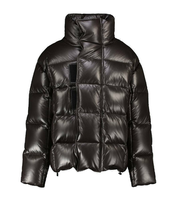 Photo: Givenchy Leather puffer jacket
