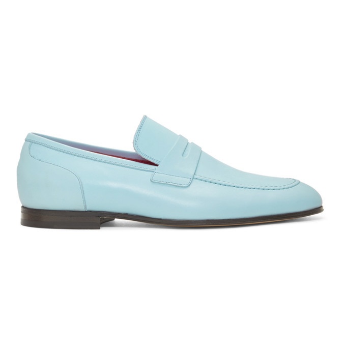 Photo: Paul Smith Blue Chilton Loafers