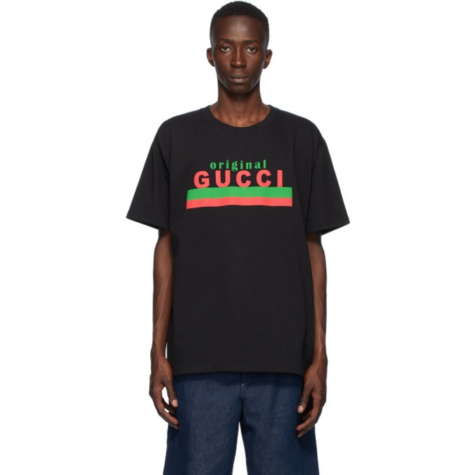 Photo: Gucci Black Original Gucci Oversized T-Shirt