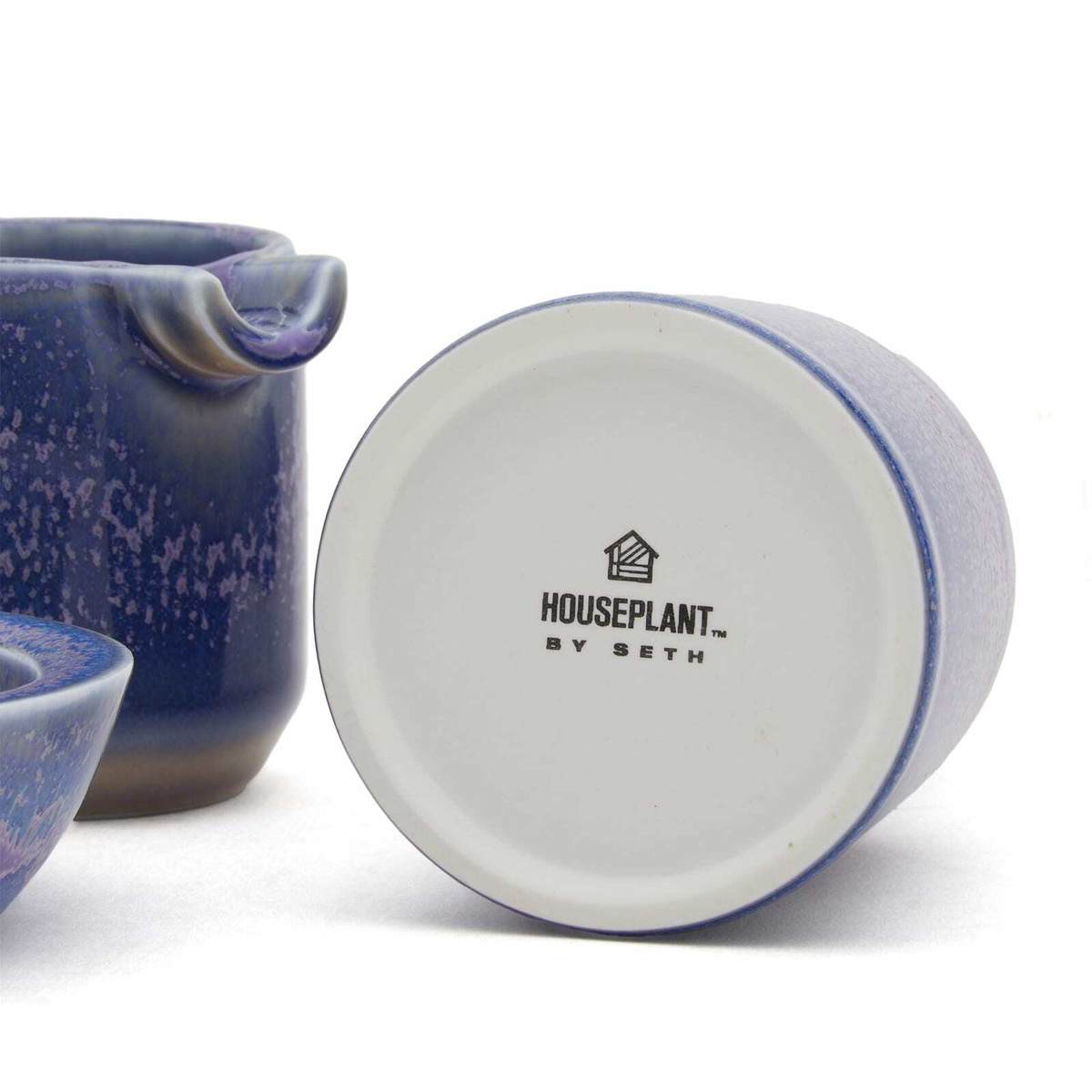 Houseplant by Seth Rogen Ashtray Set in Indigo 