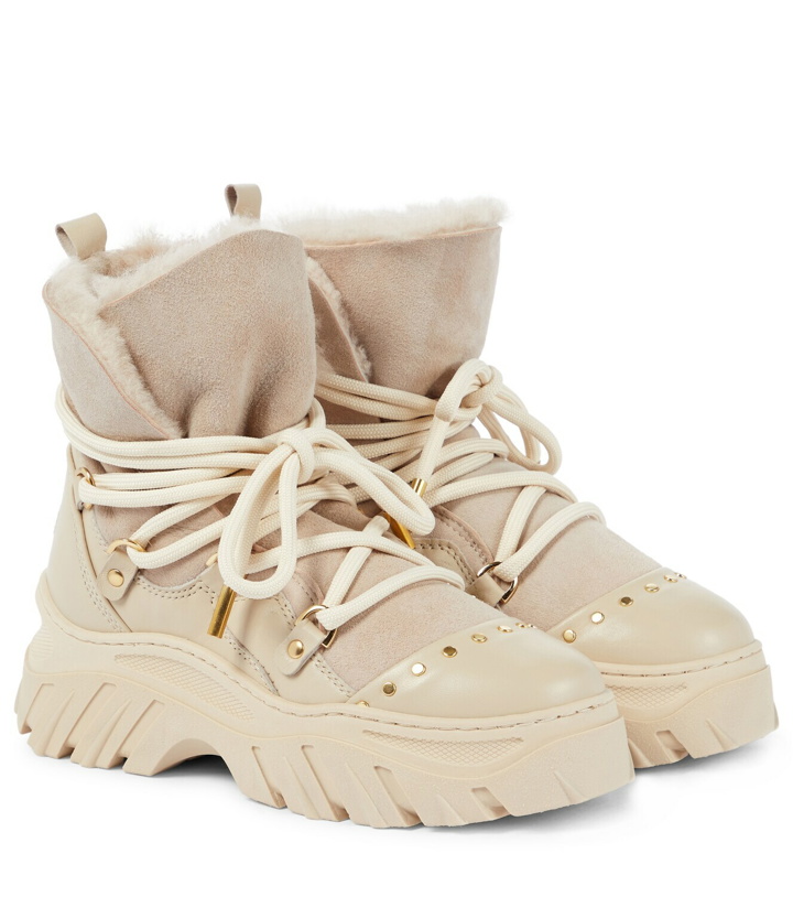 Photo: Inuikii Leather and suede hiking boots